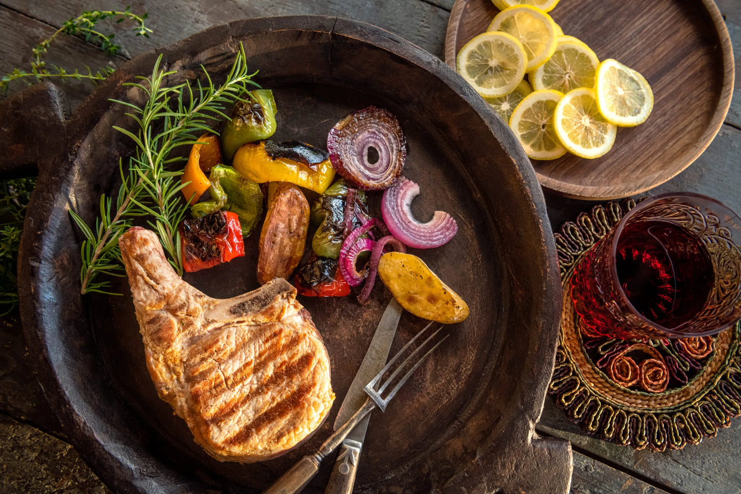 Berkshire Pork Rib Chops, Frenched