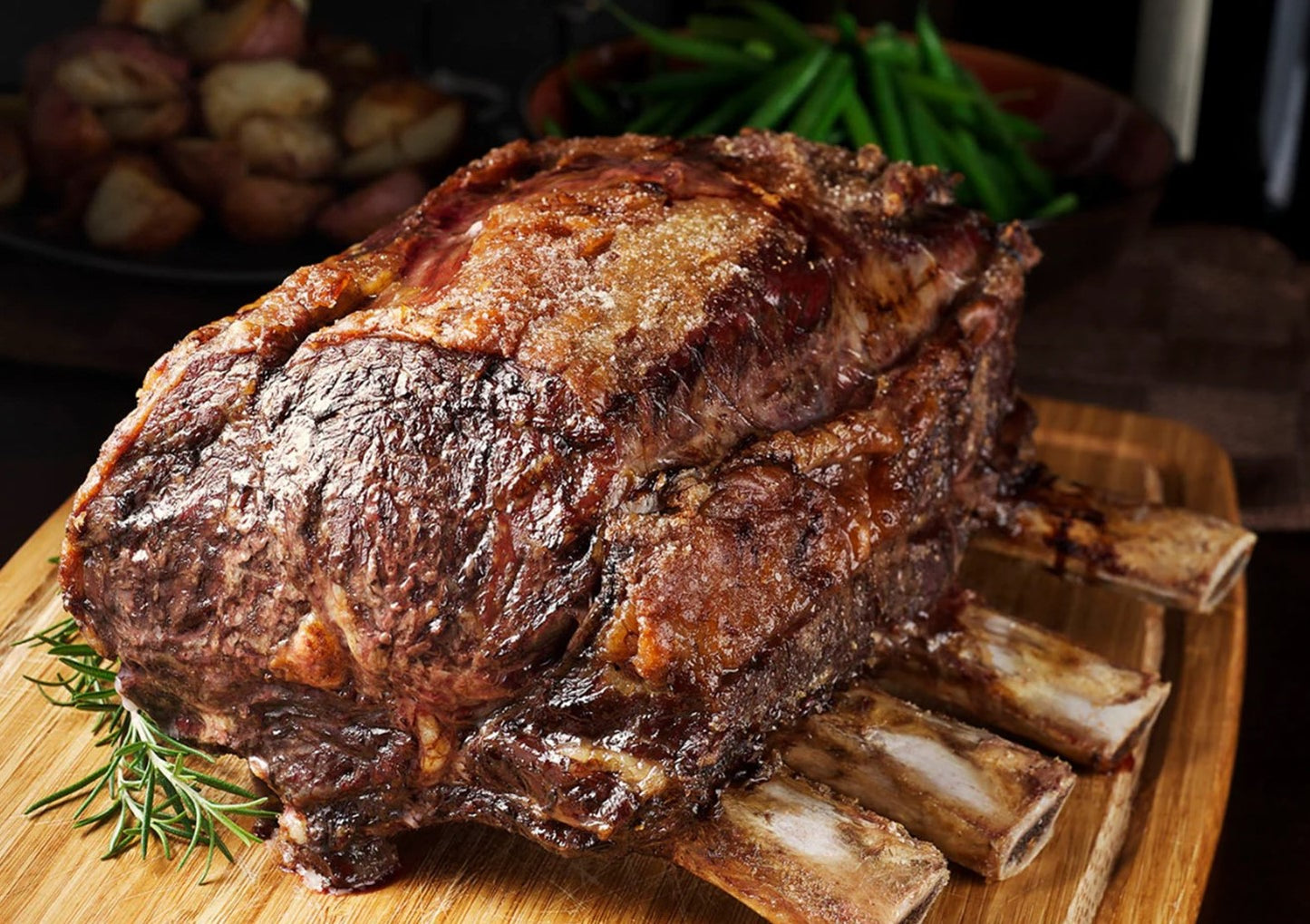 Bone-In Frenched Rib Roast USDA Choice Angus