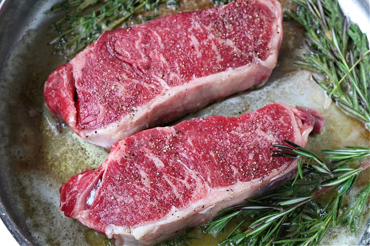 Boneless Strip Steaks (Choice)